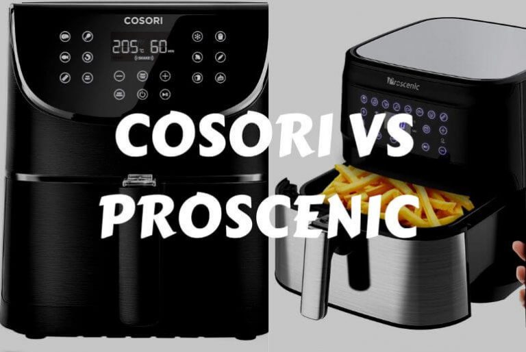 Airfryer Cosori vs Proscenic freidora de aire