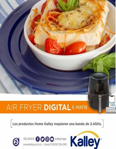 libro de recetas gratis airfryer Kalley en pdf
