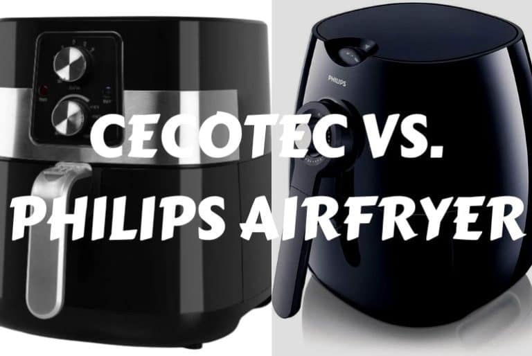 freidora sin aceite Cecotec vs Philips ¿cuál comprar?